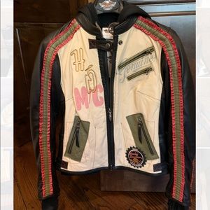 NWT Harley Davidson Leather Riding Jacket